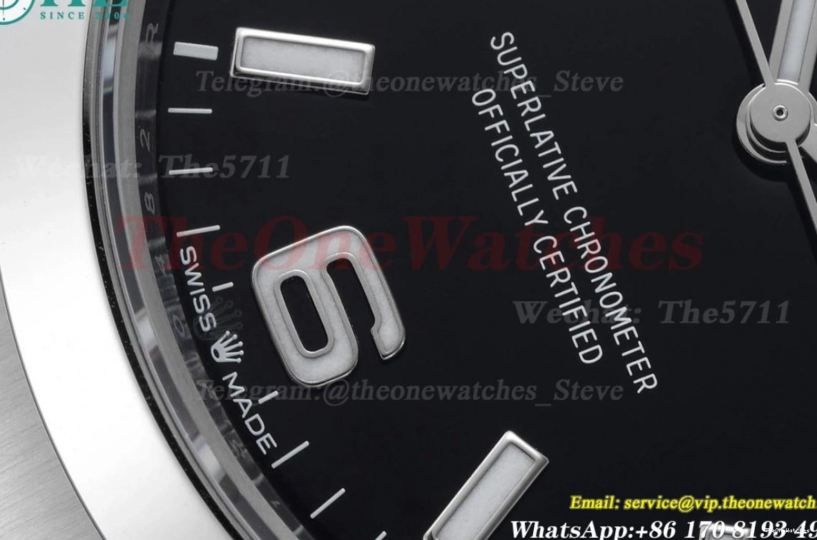 Black Explorer 40mm SS VS3230 224270 SS Dial VSF I 0129